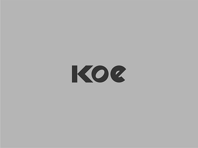 KOE- chocolate brand logo businesslogo chocolatelogo clothinglogo creativelogo flatlogo foodlogo hotellogo iconlogo minimallogo restaurantlogo wordmarklogo