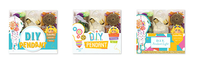 "Goldie Blox" DIY Pendant Lamp Packaging