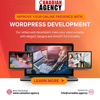 Canada's top WordPress Development Services blockchain custom software development design logo mobile app development shopify development uiux design