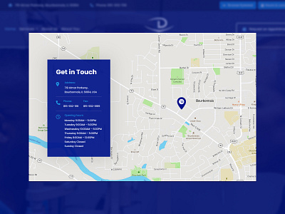 Get in Touch business client contactus design digitalmarketing dunlap followus getintouch googlemap gps graphic design html location map marketing onlineshopping psdtohtml uiux uxdesign website