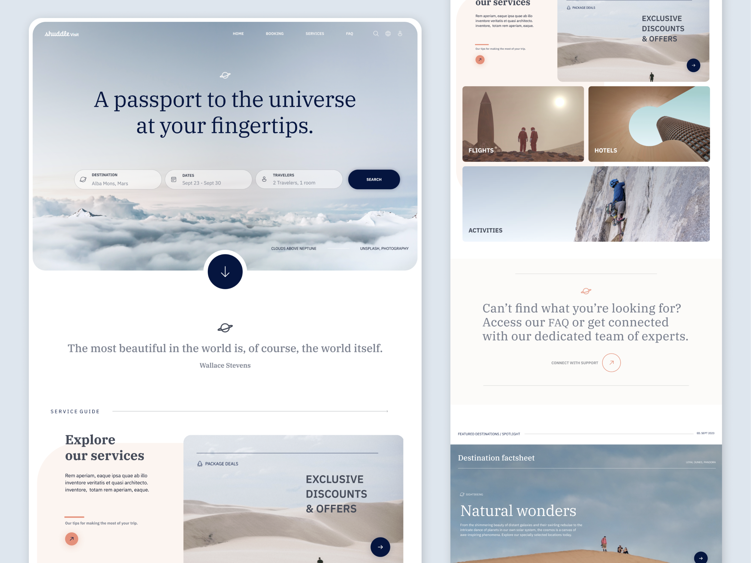 Design Systems: A story of a rebrand branding case study course design flat rebrand space travel ui