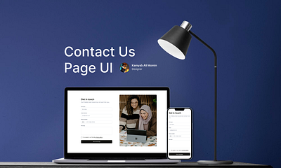 Contact Us page #dailyui contactus creativedesign designerportfolio designtrends dribbblebest dribbblecommunity ui uiux userexperience userinterface visualdesign