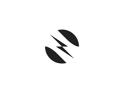 Circle Lightning Bolt Logo abstract logo branding brandmark circle lighting bolt logo circle logo creative logo creative logo for sale design energy energy ball lighting ball logo logo design power power ball power circle logo simple abstract logo sports logo thunder ball logo