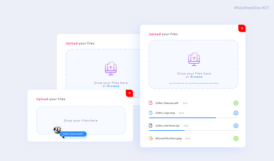 Upload Interface app dailyui design ui uiux upload ux