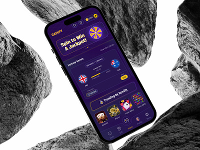 Gamify - Ultimate gaming app app app design casino cricket design fantasy fantasy app football game gaming gaming app minimal mobile app multiplayer sports store ui user interface worldcup worldcup2023