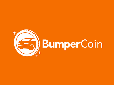 Logo Design for Bumper Coin brand identity branding car coin commission design freelance work graphic design logo logo design logo design branding logo designer vector