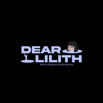 Dear LILITH 💜 Where Darkness Meets Beauty ✨ brandidentitydesign branding graphic design illustration logo rebranding