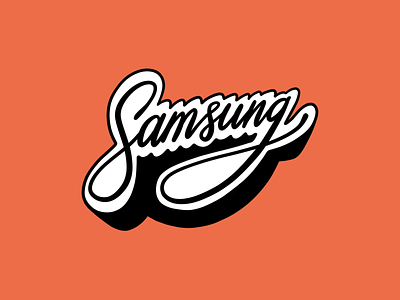 Samsung branding cartoon design graphic design illustration logo samsung