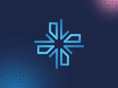 Celebrating 10th anniversary of OMK 10 10th anniversary brand branding chamber design doctor gradient graphic design identity legacy logo logo mark mark medicine simple symbol unity vector