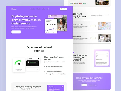 Agency - Saas Website Landing Page agency ecommerce homepage landingpage landingpage ui saas saas landing design saas ui saas website ui saaslandingpage shopify ux web design web page web site web site design web site ui web ui weblanding website ui