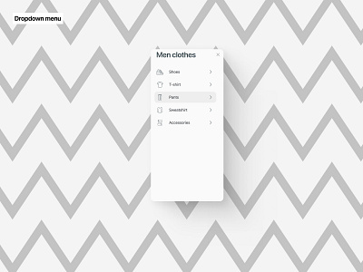 daily ui 8 | dropdown menu dailyui dropdown menu product shop ui