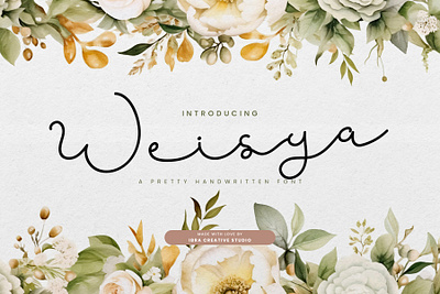 Weisya – A Pretty Handwritten Font handwritten