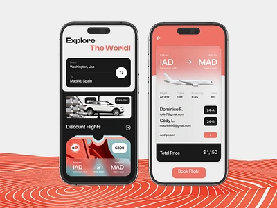 Airline Booking android animation app design app interaction booking branding dashboard design design ui desire agency flight graphic design illustration ios logo motion motion graphics plane ui