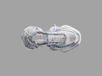Glass Shoe 3d 3d animation 3d modelling animation blender branding design graphic design illustration logo motion design motion graphics ui vector