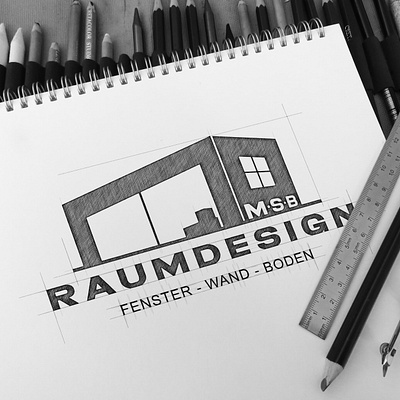 Branding for the Company RAUMDESIGN 3d animation branding doo gmbh graphic design logo monogram motion graphics ui viral