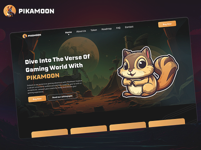 Pikamoon MemeCoin Website UI Kit crypto business crypto community crypto currency crypto token crypto web ui kit design figma figma design meme coin meme token memecoin web ui design memecoin web ui kit pikamoon token ui ui design ui kit ux web ui design web ui kit