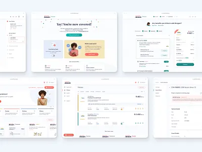 Everything.Insure - Insurance Platform claim components confirmation dashboard design design system insurance interface minimal navigation platform policy product design quote responsive ui ux web website