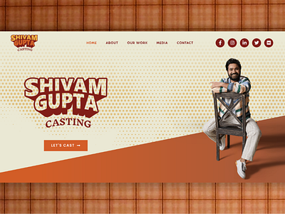 (https://shivamguptacasting.com/) Shivam Portfolio casting casting director director director portfolio movie portfolio ui design uiux ux design
