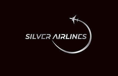 Silver Airlines airline airline logo brand design brand identity graphic design logo design visual identity