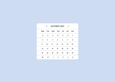 Daily UI Challenge #6 Calendar app calendar challange daily design figma graphic design malewicz malewiczui ui user interface