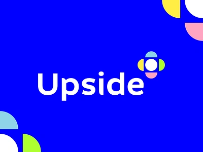 Upside, teams & teamwork engagement software, saas logo design collaboration cooperation efficiency employee alignment engagement software groups letter mark monogram logo logo design o productivity project management saas team work teams teamwork tools u upside workplace