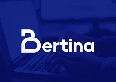 Bertina Brand Identity blue brand identity branding graphic design logo visual design