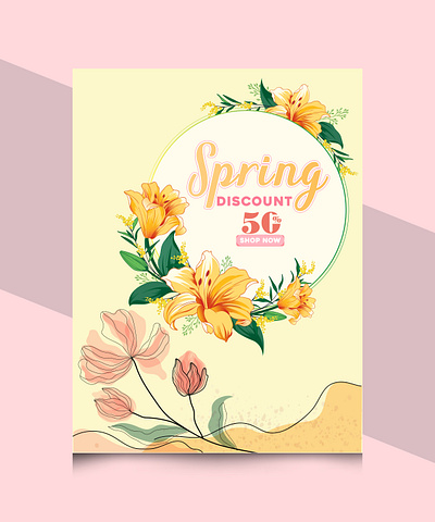 flower poster animation branding graphic design illustration logo motion graphics