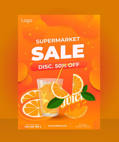 sale poster illustration sele ux