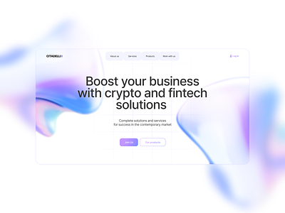 Crypto Project design design concept design inspiration design trends ecommerce figma graphic design landing page main screen minimal minimalism tilda ui web design web designer webdesign website website design