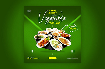 Vegetable Social Media Post Design banner bannerdesign branding business digitalmarketing facebookpost graphicdesign graphics instagrampost logo smallbusiness socialmediadesign socialmediamanagement socialmediamarketing socialmediapost socialmediapostdesign socialmediaposter socialmediastrategy