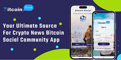 Get Daily Crypto News From Bitcoin Social Community App crypto news