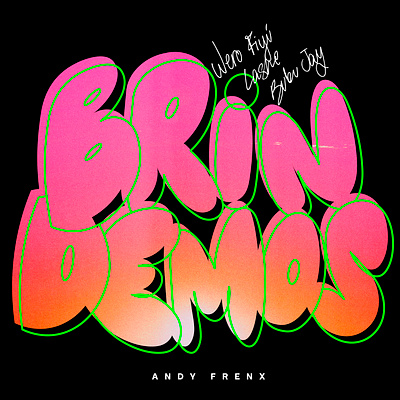 'Brindemos' Cover Art cover art graphic design music photoshop typography