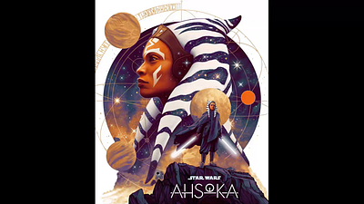 Ahsoka website for the series, concept. 3d ahsoka animation bestwork graphic design logo motion graphics new nicework preferences preview series starwars top twitch ui youtube