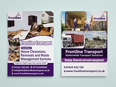 Transport Flyer Design branding catalog flyer design flyer tamplate flyers frontline flyer design leaflet menu