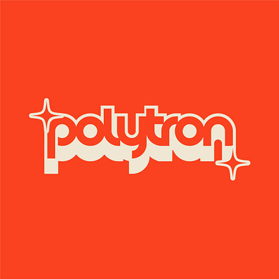 Polytron Red 90s branding custom design daily art daily design design design logo design trend designer graphic design hire me illustration logo polytron retro logo trendy tshirt design typography vintage vintage retro