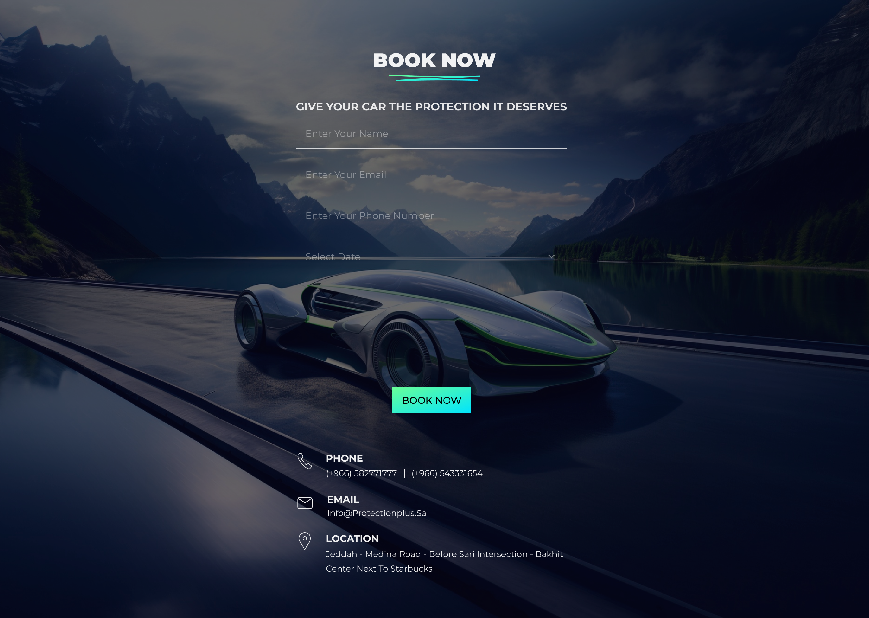 🚘 Detailing Excellence — UX-Driven Landing Page for a Luxury Au 3d animation branding design graphic design logo typography ui ux vector