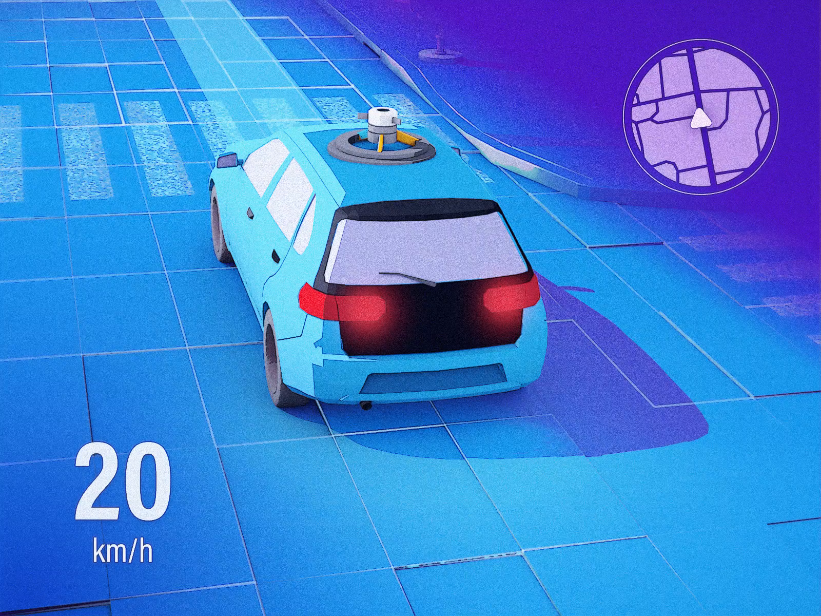 Example of Autonomous car safety