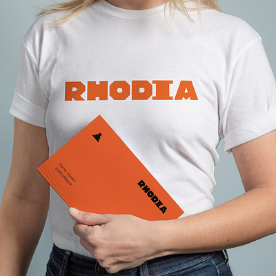 Rebrand of Rhodia Paper brand design branding design graphic design identity identity design logo logo design logo designer rebrand rhodia sketchbook type type design typography visual identity design