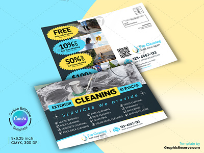 Exterior Cleaning Service Direct Mail EDDM Mailer Template canva canva cleaning service postcard canva eddm postcard cleaning service cleaning service canva template cleaning service eddm postcard direct mail eddm canva template eddm exterior home cleaning home cleaning house cleaning postcard postcard pressure washing pressure washing eddm postcard washing eddm