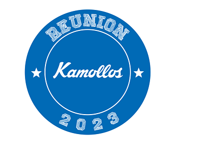 Kamollos Reunion branding design graphic design logo typography vector