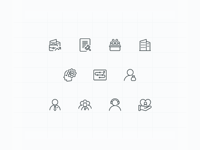 Business Icons graphic design icon icon design iconography