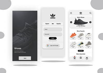 Shoes App UI Kit addidas ecommerce free prototyping mobile mobile app mobile app ui mobile app ui design online shoe store app ui design shoes app shoes app ui shoes app ui design ui ui design ui designer ui kit ui mockups uiux design ux