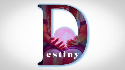 Destiny - letter design in Photoshop adobe branding graphic design letter design logo photoshop