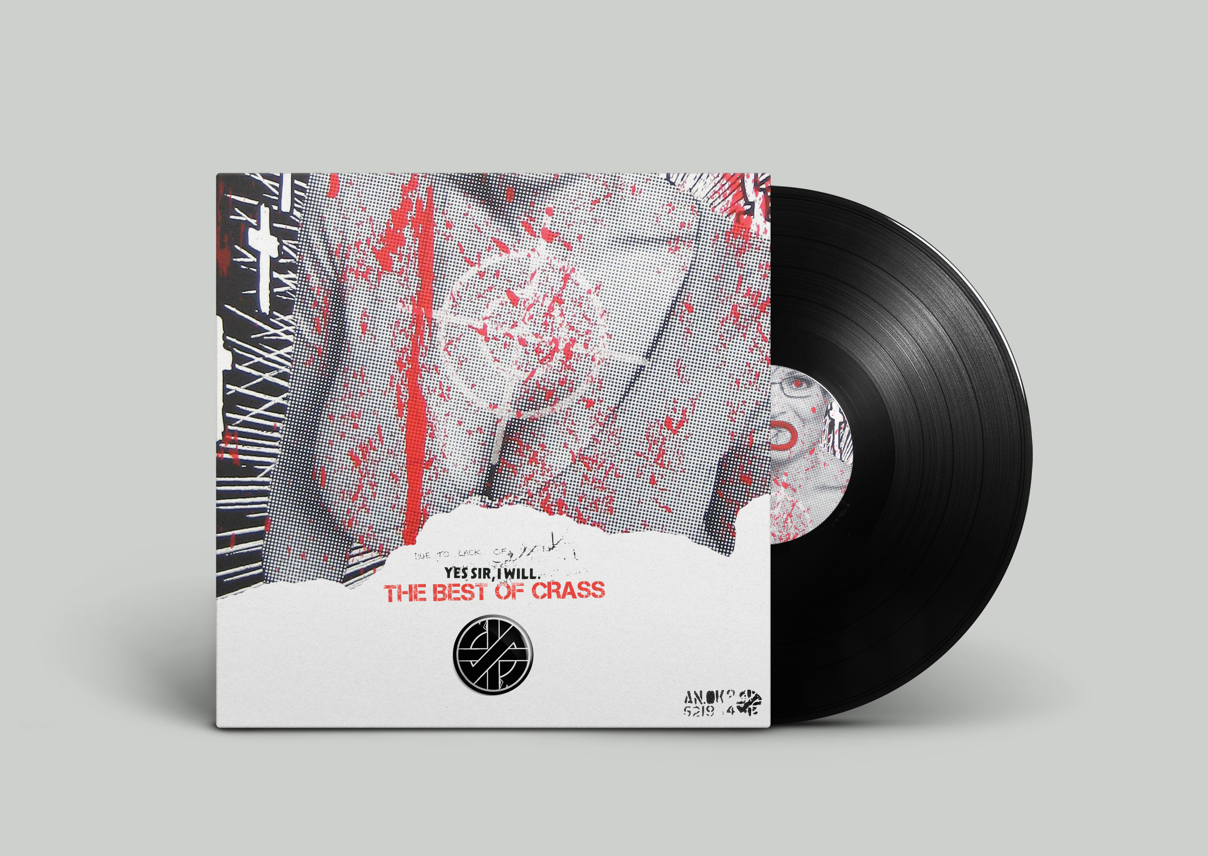 Crass (Yes Sir I Will) Album Concept by Phil Jones on Dribbble