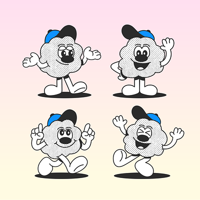 Harry - Mascot Character Design graphic design illustration mascot mascot character rubber hose rubberhose