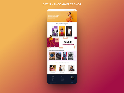 Daily UI | Day 12 | E-Commerce Shop