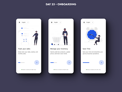 Daily UI | Day 23 | Onboarding 023