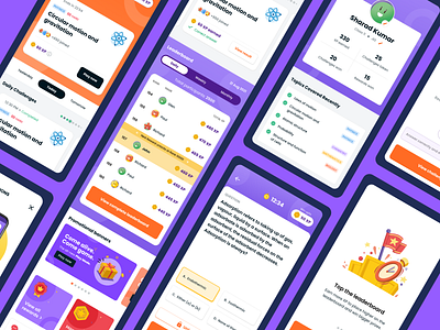 Play mode - Vedantu app feature android app app design design feature game game ui illustration mobile design ui ui design ux visual design