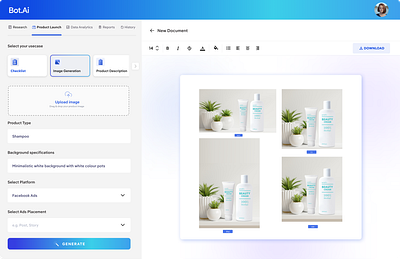 Artificial Intelligence Dashboard ai artificial intelligence bot chatbot dashboard design figma graphic design ui ux web web design