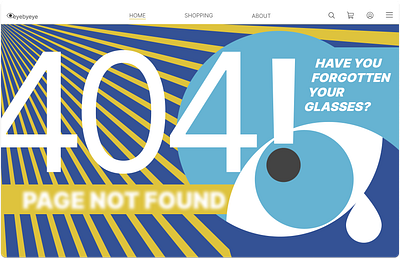 #DailyUi Day08 - 404 Page Design branding graphic design ui